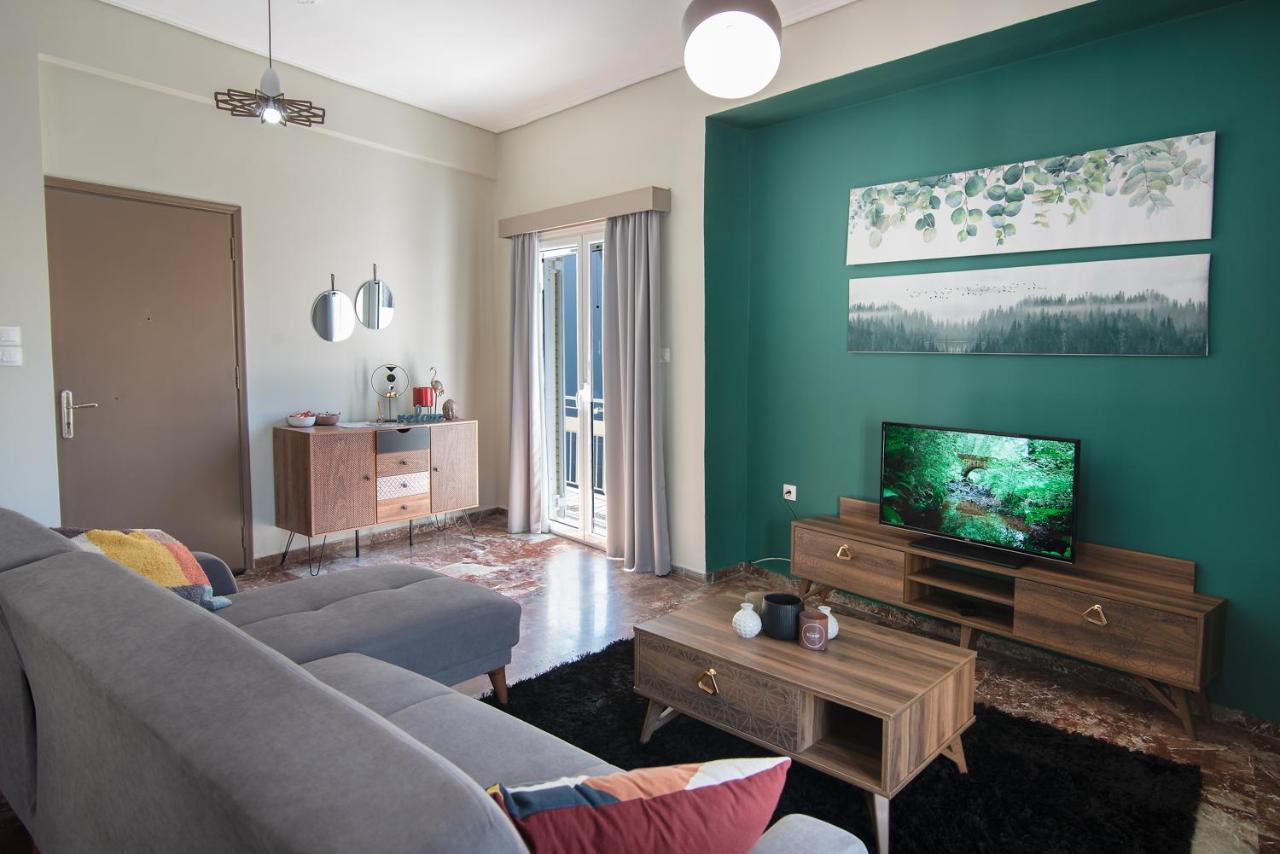 Emerald 110M2 Entire Floor Apt Steps To City'S Heart Kalamata Exterior foto